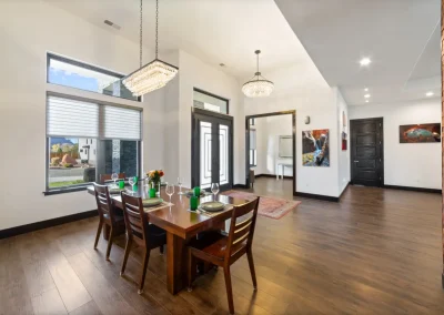 Dining Area & Front Door